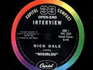 Dick Dale RARE open end interview+Miserlou  Capitol PROMO VG surf w/pic HEAR IT