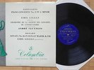 S386 33CX 1217 GILES SAINT SAENS PIANO CONCERTO  MOZART SONATA CLUYTENS COLUMBIA