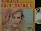 DALIDA Hava Naguila + 3 Lefevre/Magne RARE EP Barclay 71192 de 1967 + BANDEAU