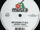 ** GREGORY ISAACS  MR KNOW IT ALL  12inch  BIG REVIVE CLASSIC  RUF TUF DUBWISE
