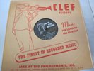 CLEF RECORDS 78 KIM THE CHARLIE PARKER QUARTET (246)13