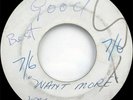 Derrick Morgan WANT MORE Blank 45 Rocksteady LISTEN