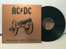AC/DC For Those About to Rock Embossed LP- MINTY  1st Press- COLLECTOR'S COPY