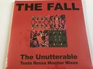 THE FALL - Unutterable Testa Rossa Monitor Mixes  RSD19 RECORD STORE DAY