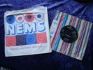 very rare nems liverpool record store 7 in paper bag & beatles i feel fine 45 