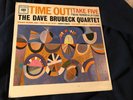 DAVE BRUBECK QUARTET - TIME OUT TAKE FIVE COLUMBIA CL 1397 ORIGINAL 1959 LP