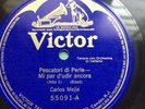Carlos MEJIA, tenor: Victor Blue label #55091: Pearl Fishers & Barbiere