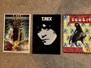 T.rex tour and film programmes dandy/futuristic/boogie Marc Bolan