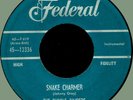 PUDDLE JUMPERS Snake Charmer / Mud Puddle 45rpm Federal 1958 sleazy instrumental