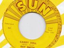 Ray Smith Candy Doll US 45 Sun 375 Hey Boss Man Rockabilly Phillips pressing EX