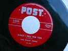 Z9 POST X2009 ORIGINAL PRESS DOO WOP THE SHARP TONES SINCE I FELL MADE TO LOVE