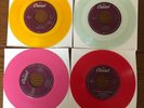 THE BEATLES CEMA Jukebox Only COLOR VINYL 4pc SET Mint