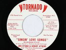 C&W Bluegrass 45 - Joe Stone & Bobby Atkins - Singin' Love Songs - Tornado - VG+