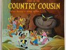 Disney STORY of the COUNTRY COUSIN Vinyl LP Disneyland Records Sterling Holloway