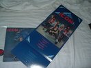 ICON Icon '84 POSTER   + Hype Sticker ORIG US HAIR/power metal LP  MINT-