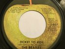 THE BEATLES / TICKET TO RIDE / APPLE ALL RIGHTS REISSUE 1975