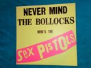 SEX PISTOLS NEVER MIND 1977 ORIG V2086 A8/B10 TOTAL COCK UP SLEEVE 5* MISTAKES