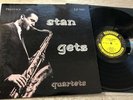 Stan Getz Quartets Prestige ?PRLP 7002 vinyl US LP Mono 50's RVG DG W. 50th