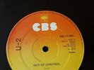 U2 - Out Of Control (Three) - Irish CBS 12