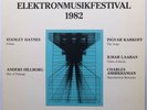 Various - Stockholms Elektronmusikfestival 1982 (electro-acoustic, sound poetry)