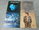 JEFF BECK-4 LP'S-VINYL-BLOW BY BLOW-FLASH-GUITAR SHOP-WIRED-PROMO-NM