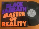 BLACK SABBATH Master Of Reality LP 1971 BRAZIL ORIG 1ST PRESSING VERTIGO SWIRL