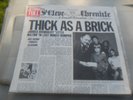 JETHRO TULL - THICK AS A BRICK. 1972 Chrysalis UK vinyl LP Ex+/Ex