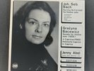 JENNY ABEL ' HERS RECITAL. J.S BACH , PARTITA ll.  GRAZYNA BACEWICZ, SOLO ' ED1