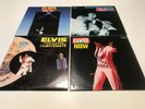 4 ELVIS LP: ALOHA FROM HAWAII VIA SATELLITE;ELVIS NOW,C'MON EVERYBODY;MOODY BLUE