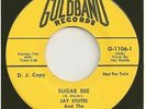 JAY STUTES & SWAMP PICKERS cajun 45  Sugar Bee / Come Back Home Little Girl - NM