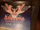 HAWKWIND - SONIC ATTACK   DOUBLE  LP. BLUE  VINYL