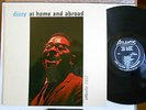Dizzy Gillespie at home and abroad w.Don Byas-Milt Jackson Atlantic black DG