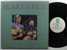 NORMAN BLAKE/TONY RICE Blake & Rice ROUNDER LP NM