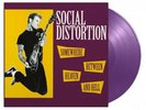 SOCIAL DISTORTION SOMEWHERE BETWEEN HEAVEN AND HELL purple vinyl lp