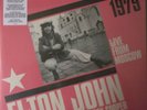 ELTON JOHN, LIVE FROM MOSCOW 1979, NEW/SEALED LTD CLEAR VINYL DOUBLE LP RSD