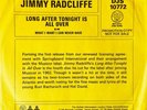 *JIMMY RADCLIFFE*Demo** LONG AFTER TONIGHT IS ALL OVER *NORTHERN SOUL *WIGAN