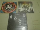 3 l.p. KISS : same . love gun.rock and roll over