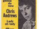UK R&B Beat Screamer 45 and Pic Sleeve  - CHRIS ANDREWS - Lady Oh Lady