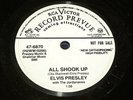 ELVIS PRESLEY, 78 White Label Preview - 