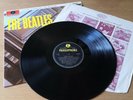THE BEATLES PLEASE PLEASE ME COMPLETE FINAL YELLOW + BLACK 1969 UK STEREO LP EX+