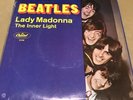 THE BEATLES Lady Madonna Capitol 2138 45 Picture Sleeve With Fan Club Insert