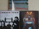 WINGS vinyl trio (5LPs), Wings Over America, London Town, Back to the Egg, VG++