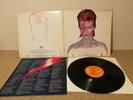DAVID BOWIE: ALADDIN SANE RCA Victor orange label 1973 Gatefold + lryic sheet
