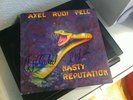 AXEL RUDI PELL NASTY REPUTATION LP 1991 SIGNED ROB ROCK