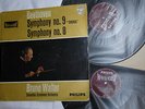 BRUNO WALTER - Beethoven No. 8 & No.9 - Philips Hi-Fi stereo 2-LP