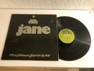 Jane Fire , Water , Earth And Air Krautrock LP Orig. Press 1976