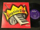 10” JAZZ LP EARLY NAT KING COLE The King Cole Trio Capitol LP 220 Self Titled