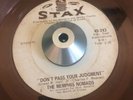 memphis nomads DON’T PASS YOUR JUDGMENT/I WANNA BE northern soul stax