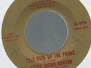 LITTLE RICHIE BURTON JUST PICK UP THE PHONE b/w SHE'S SO GOOD RARE SOUL  45  VG+