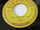 BILLY LEE RILEY SUN 260 ROCKABILLY 45 FLYIN' SAUCERS ROCK & ROLL / I WANT YOU